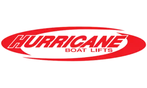 Hurricane Boat Lifts logo, representing advanced technology in marine lift solutions, relevant to Klouded LLC's focus on innovative IT and digital marketing services.